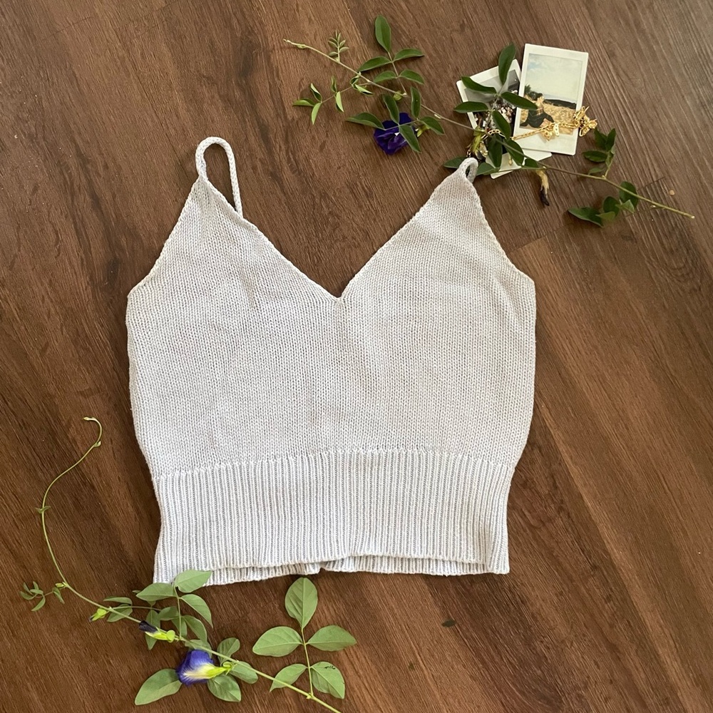 Elegant Italian Snow Knit Top